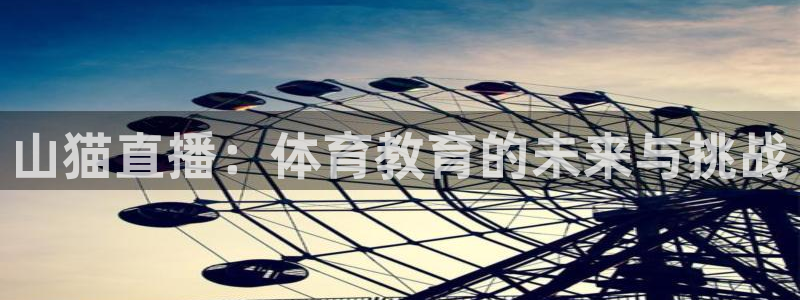 河豚搞笑：山猫直播：体育教育的未来与挑战